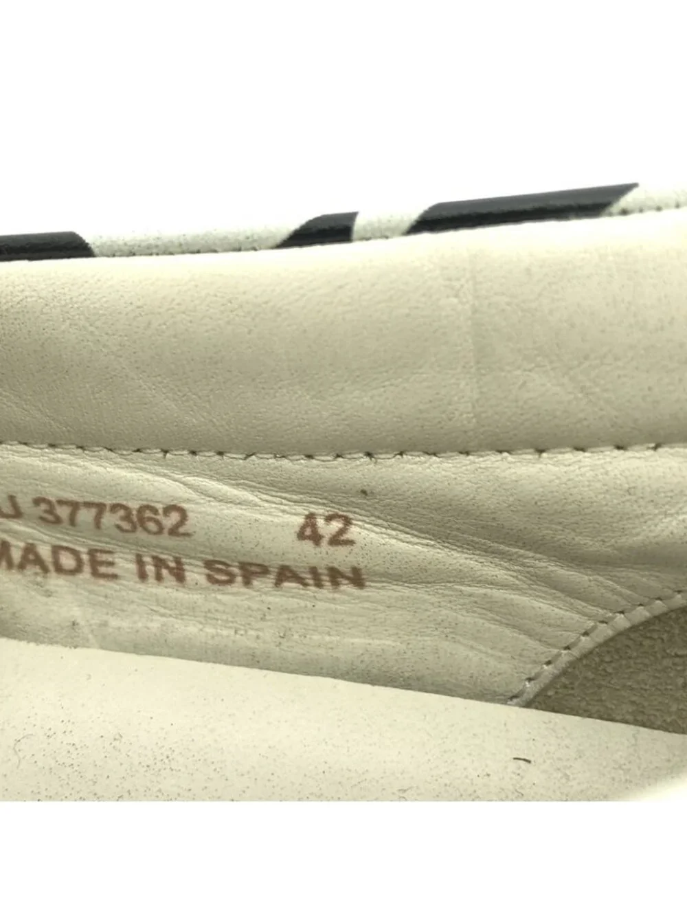 Saint Laurent Paris Star Slip on Sneakers Black 42 - Picture 6 of 8